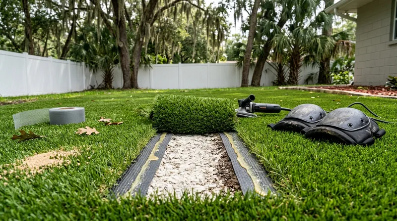 Turf Repair & Seam Repair Lakeland